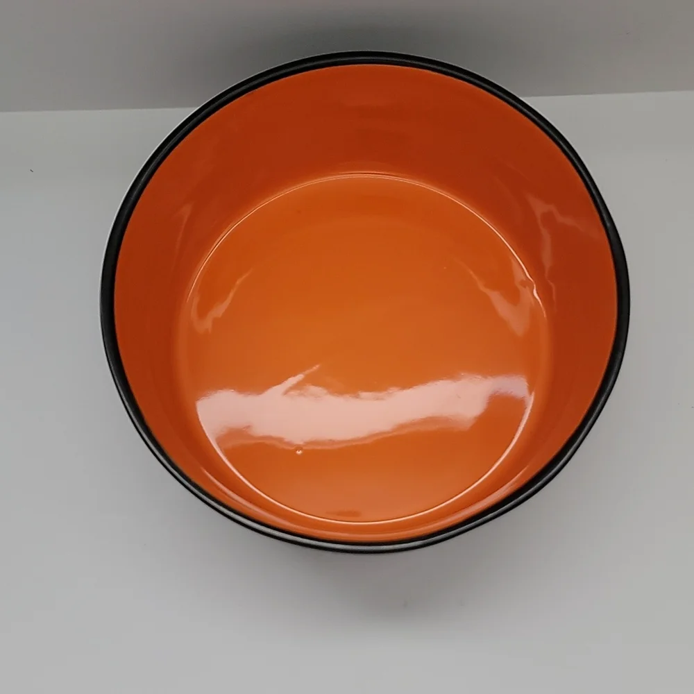 Rae Dunn Beware of Me Large Dog Bowl